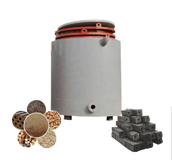 Máquina de fazer carvão de bambu