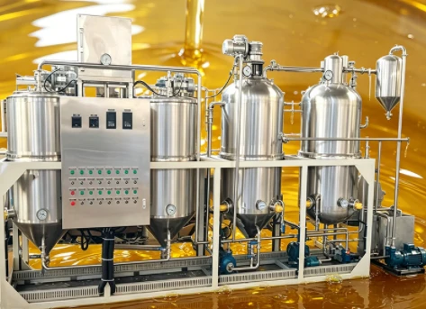 cooking oil refinery machine cooking oil refinery machine